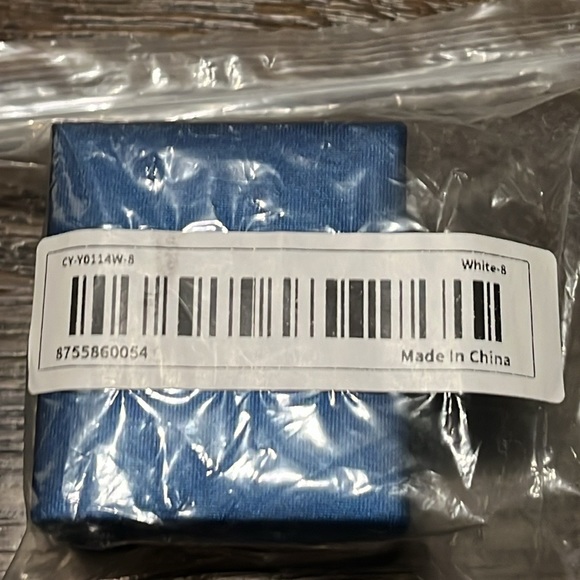 NEW 925 Sterling Silver With Lab Created Diamonds Ring In Size 8. - Picture 9 of 10